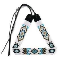 Beaded Hat Band Native American Style Handmade hatband