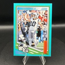 2025 Panini Score Supplemental Premium Set RYAN FITZGERALD RC Teal /25 Carolina