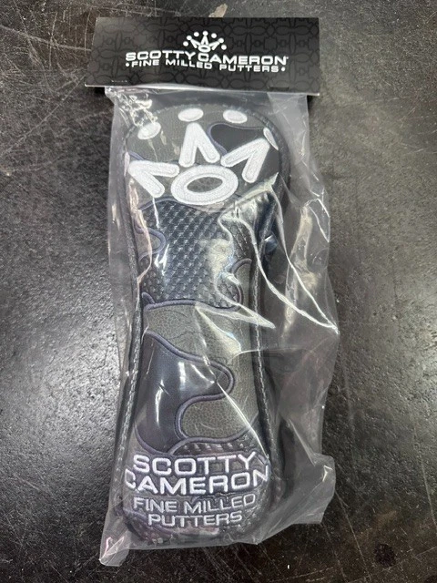 Scotty Cameron Camo Crown Collage Headcover - Utility - Gray Piping - NEW 2026