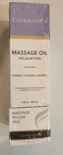 Lavender- Relaxation Massage Oil W/Massage Roller Ball - 8.8 oz - Romantic, etc.