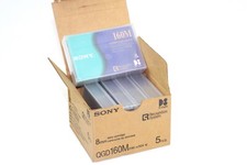 lot of 5 Sony QGD160M 160M Computer Grade Data Cartridge