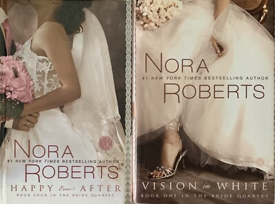 Large Print (2 hc, Vol. 1 & 4) BRIDE series Nora Roberts