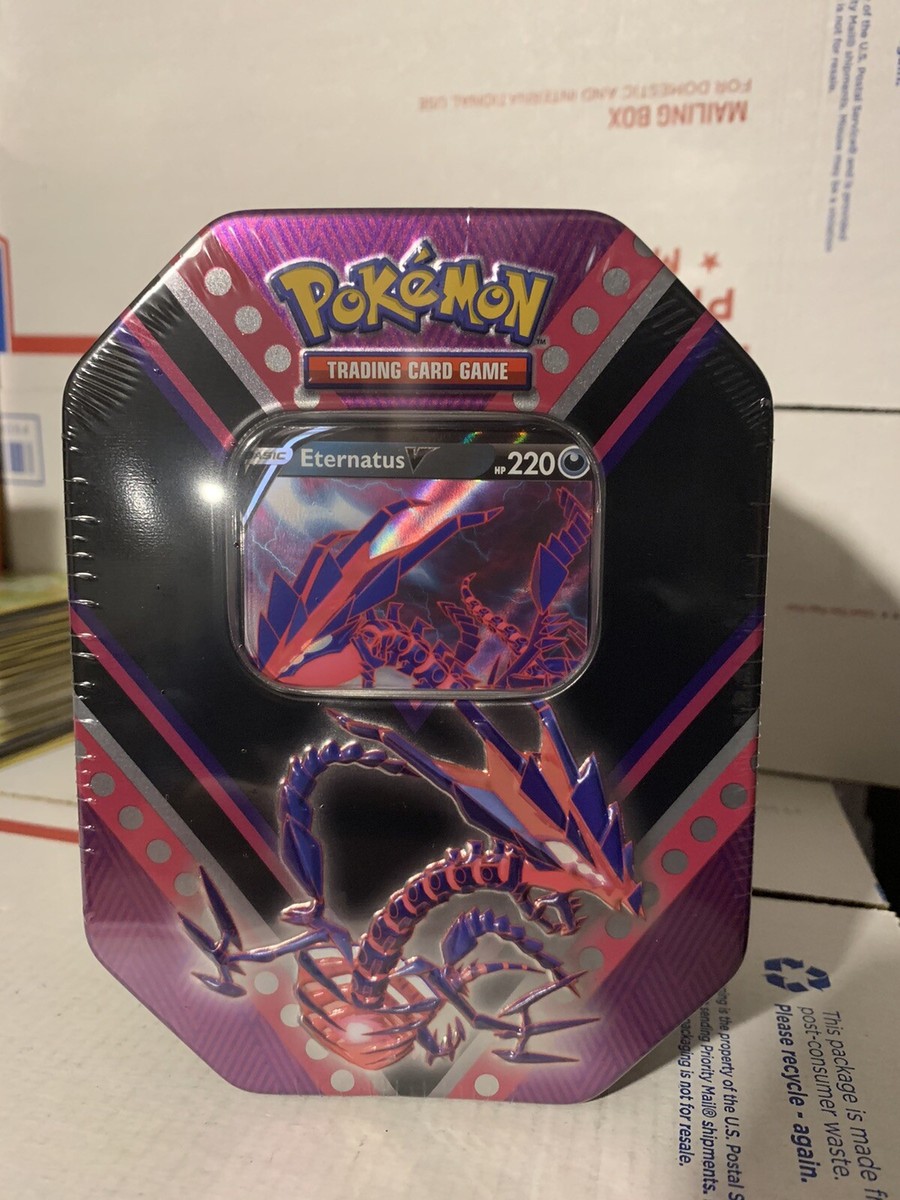 pokmon trading card game eternatus v powers tin Pokemon TCG All 3 Tins: Pikachu V Eevee V, and V Toys ll find Pokmon TCG: V Powers Tin