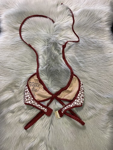 For Love & Lemons Samba Braided Bikini Top Size XS Top Only - Picture 10 of 12