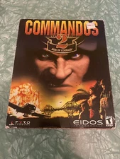 Commandos 2: Men of Courage (PC, 2001) Big Box Brand New And Sealed