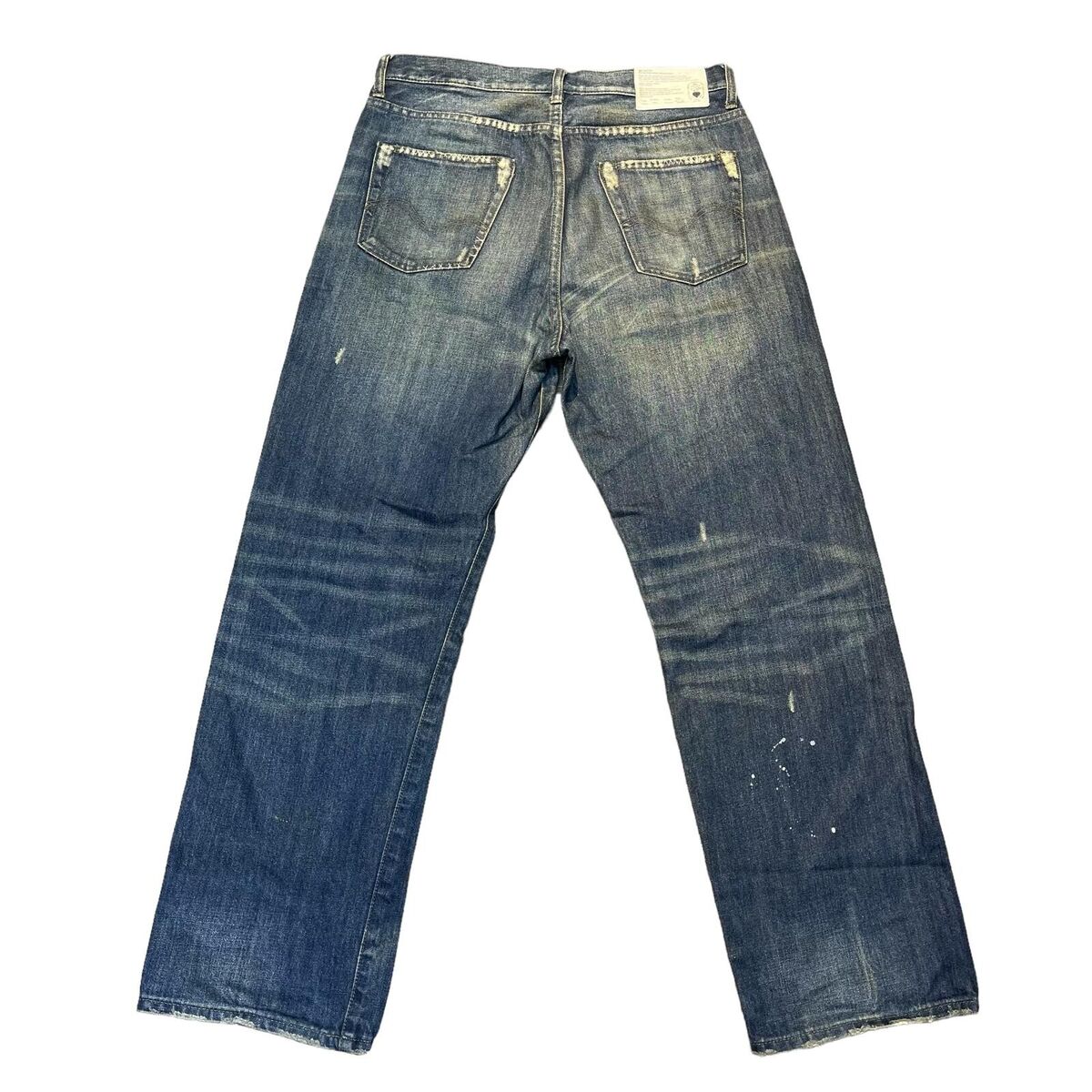 WTAPS Trash Denim Jeans Craft With Pride Selvedge Blue OI WTAPS Trash Denim Jeans Craft With Pride Selvedge Blue OI