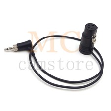 XLR 3 Pin Female to Locking 3.5mm TRS Audio Cable for Sony D11