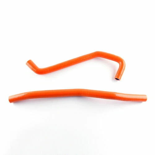 Orange Silicone Radiator Hose Kit For 2006-2017 Yamaha Raptor 700 YFM700 YFM700R - Image 2 of 4