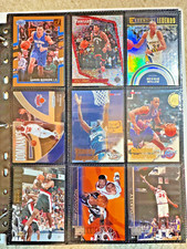 NBA Basketball Binder 270 Cards , Stephen Curry, Magic Johnson, Charles Barkley