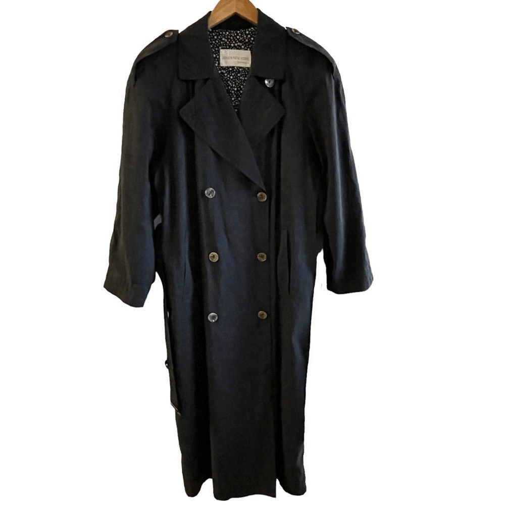 Jones New York ~ Vintage Trench Coat ~ size L ~ made in USA Jones New York ~ Vintage Trench Coat ~ size L ~ made in USA
