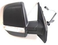 Fiat Doblo Van 2010 Twin Kabel Glas FlüGel Seitenspiegel Rechts Os Schwarz