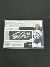 2018-19 Upper Deck Engrained Rookie Signature Shots SAMI NIKU Auto RC #/249
