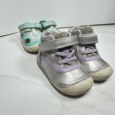 Toddler Girl Size 5M Stride Rite Talley HiTops Shimmer Plus Mermaid Sandal