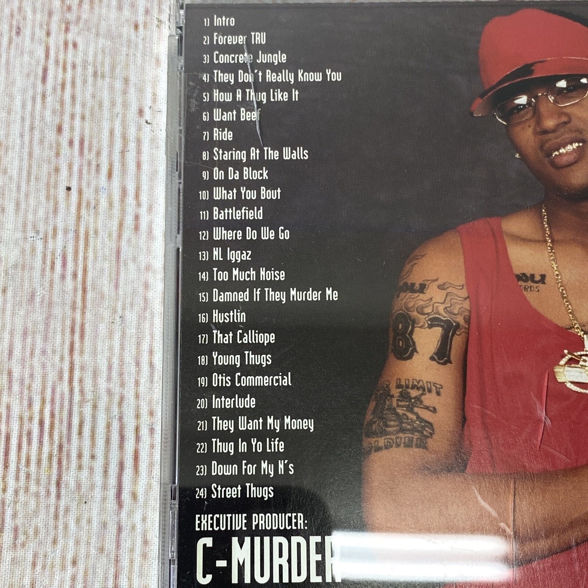 C-MURDER Trapped In Crime AUDIO CD Y2K No Limit Records 2000 PROMO