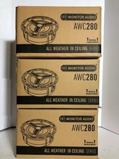 Brand New Monitor Audio AWC280 All-weather in-ceiling speaker / 3 units