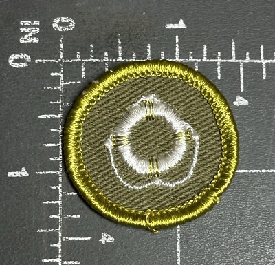 Vintage Lifesaving Merit Badge Ring Boy Scouts of America BSA Scouting ...