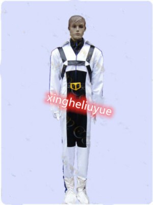 Macross Robotech Roy Fokker Flightsuit Cosplay Costume