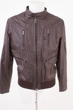 Giacca uomo Fay giubbino leggero estivo di transizione taglia M marrone