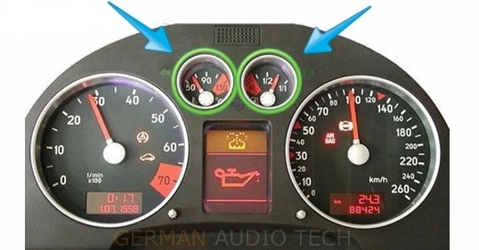 MOTOR PASO A PASO PUNTERO AUDI TT FUEL o CLUSTER MEDIDOR DE TEMPERATURA 2000-2006 Foto 3 de 3