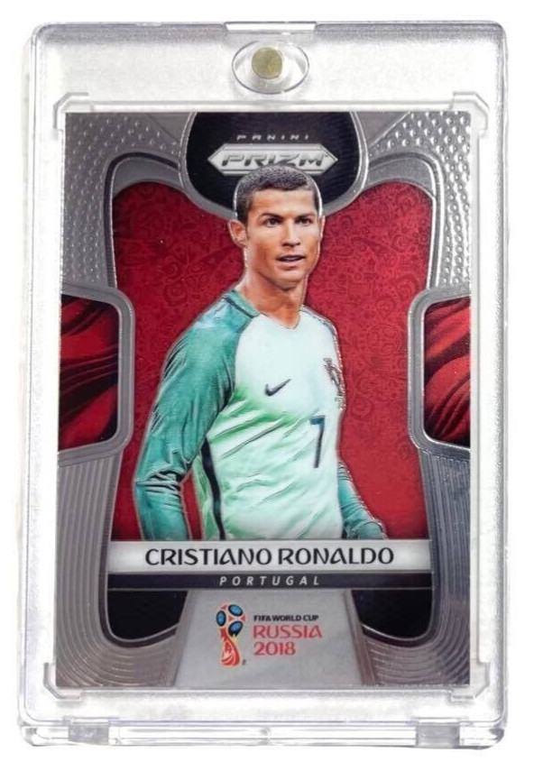 2018 Panini Prizm W/C Cristiano Ronaldo  #154  PORTUGAL  MT -Super Star