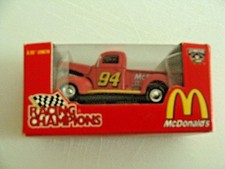 #94 BILL ELLIOTT - McDONALDS STOCK ROD - 1940 FORD TRUCK - RC'98 STOCK ROD -1:64