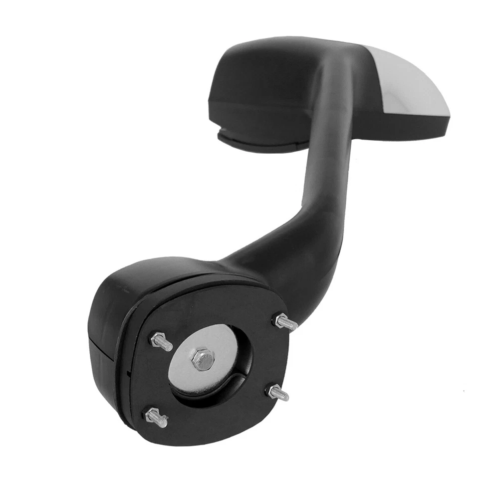 Chrome Hood Mirror LH+RH Pair For Kenworth T680 Peterbilt 587 579 W/Mounting Kit Foto 4 de 4