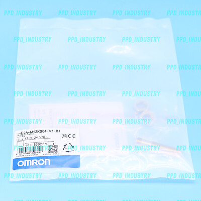 ONE new omron E2A-M12KS04-M1-B1 inductive proximity sensor M12 12-24VDC
