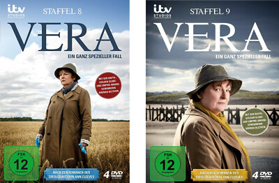 8 DVDs * VERA - EIN GANZ SPEZIELLER FALL - STAFFEL 8 + 9 IM SET #NEU OVP & 