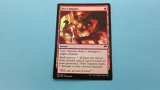 FOIL  FIERY IMPULSE  INSTANT   ORIGINS  MAGIC THE GATHERING MTG  NM / UNPLAYED