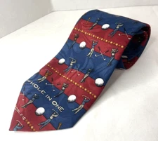Appointed Apparel Men’s Necktie - Golf Themed Religious - Whole in One