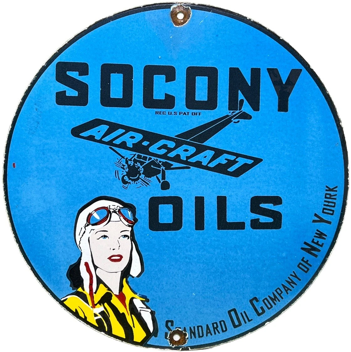 Socony Sign In Original Advertising Signs (1930-1969) for sale | eBay