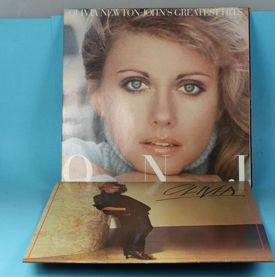 2 x Olivia Newton John - Greatest Hits + Totally Hot- LP´s von 1978