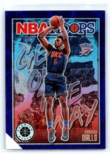 Hamidou Diallo 2019-20 Panini NBA Hoops Premium Stock Get Out the Way Purple #11