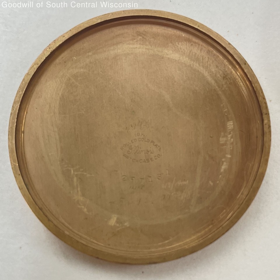 Vintage Illinois Gold Plated Pocket 19 Jewels Watch " Working" eBay