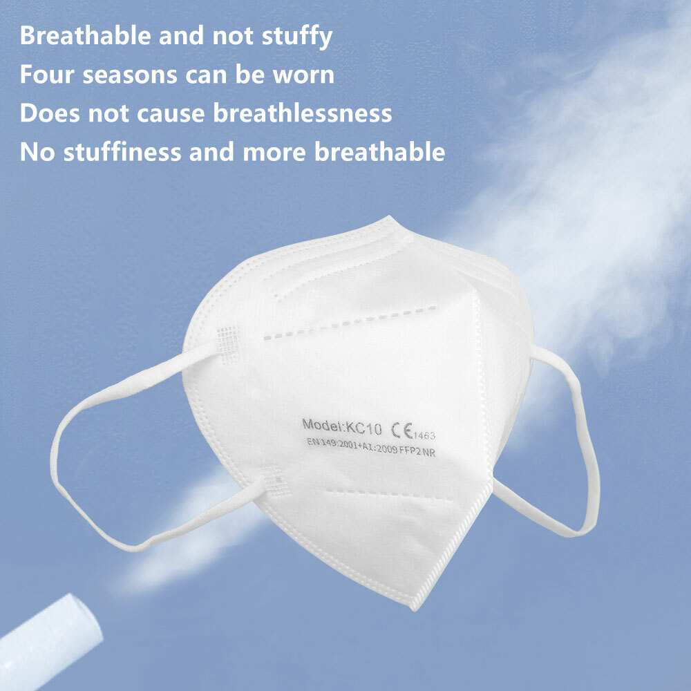 10100PCS FFP2 MASKS Disposable Face Masks N95 Certified Masks KN95 P2