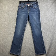 Lucky Brand Womens Easy Rider Stretch Blue Denim Jean Tag 4/27 Reg. Size 28x31.5