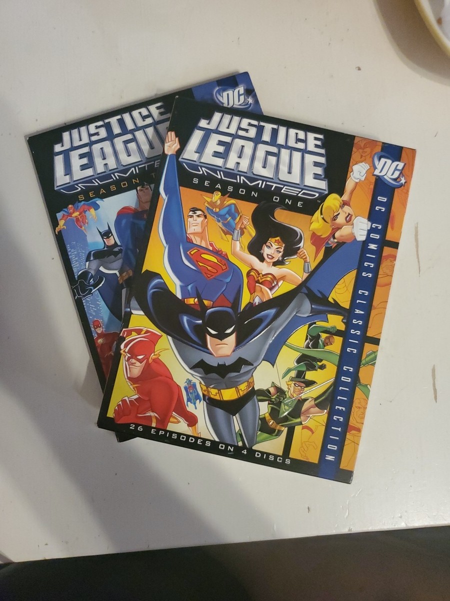 Justice League Unlimited Season 1 & 2 DVD Set Warner Bros DC | eBay