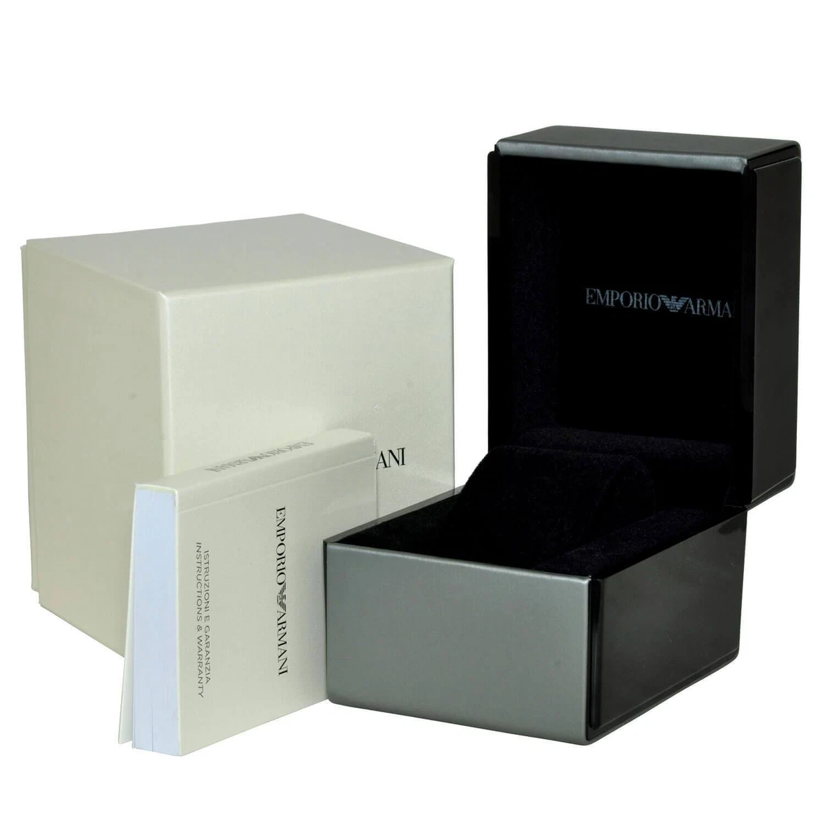 Emporio armani watch box for sale deals