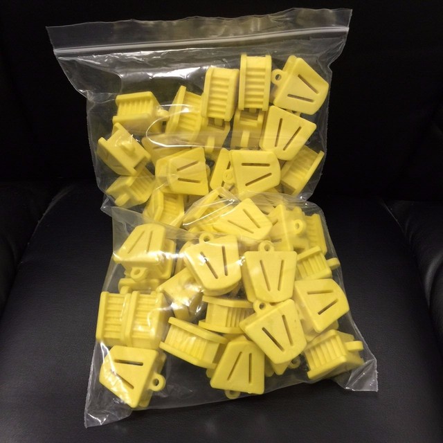 Dental Bite Block Autoclavable Silicone Mouth Props Small Yellow (Bag