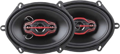 Dual Electronics 4 Way Car Speaker Set Low Profile