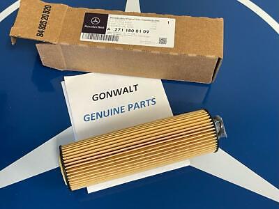Genuine Mercedes Benz C-Class W203 C230 Engine Oil Filter Kit 2711800109 NEW Genuine Mercedes Benz C-Class W203 C230 Engine Oil Filter Kit 2711800109 NEW
