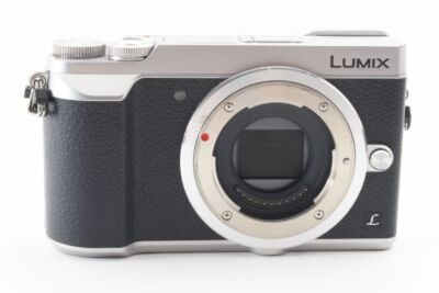 美品Panasonic Lumix DMC-GX7MK2 Panasonic Lumix DMC-GX7 MK2 SLR Camera Silver Body English