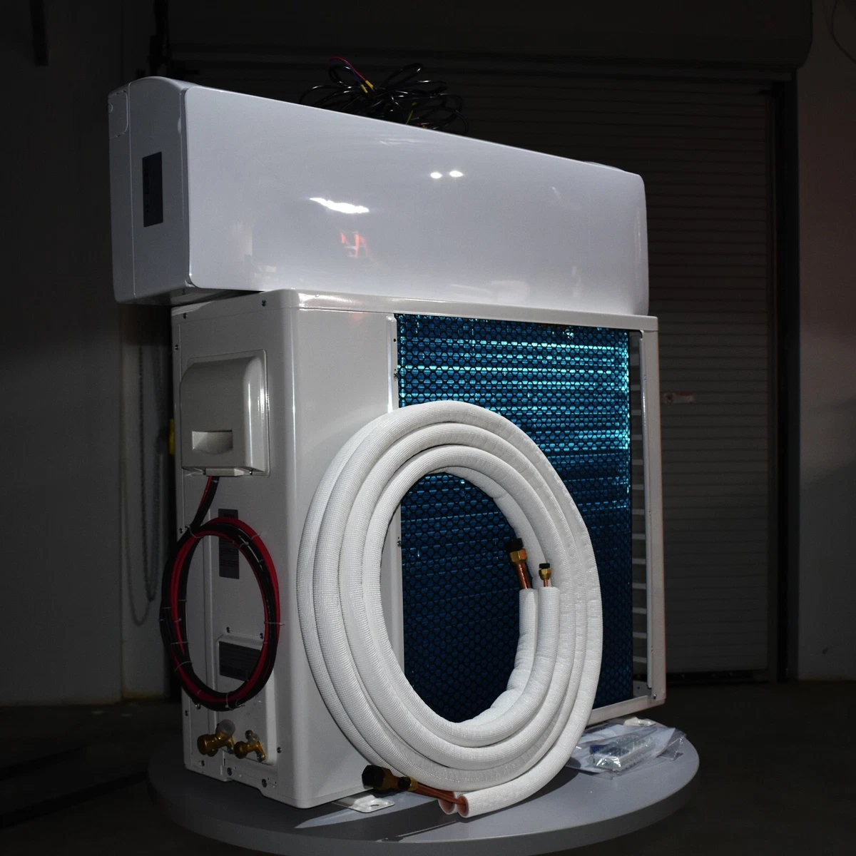 48V DC battery powered 3 Ton Mini Split Air Conditioner 36,000 BTU/h Heat  Pump | eBay