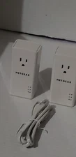 Netgear Powerline 1200 1200 Mbit/s Ethernet LAN Extender - White (Pack of 2)