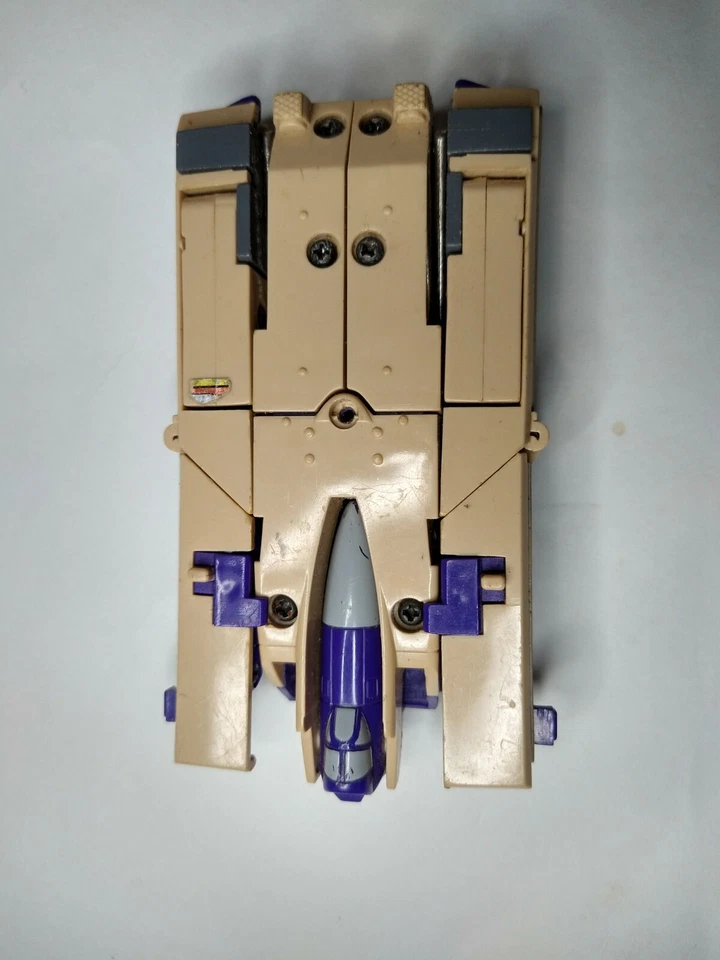 Vintage 1984 Hasbro Transformer Triple Charger Blitzwing Tank Jet G1 Incomplete - Image 2 of 2