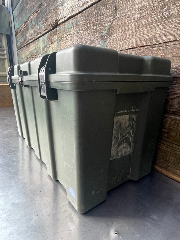 Hardigg Military Case TL500i Hard Case Storage Box Foot Locker 32x15x18