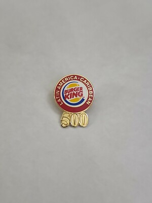 Burger King Latin America Caribbean 500 Award Lapel Pin