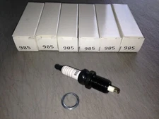 SIX(6) NOS USA Autolite 985 Resistor Spark Plug SET fits 56027275 RC12LYC ZFR5N
