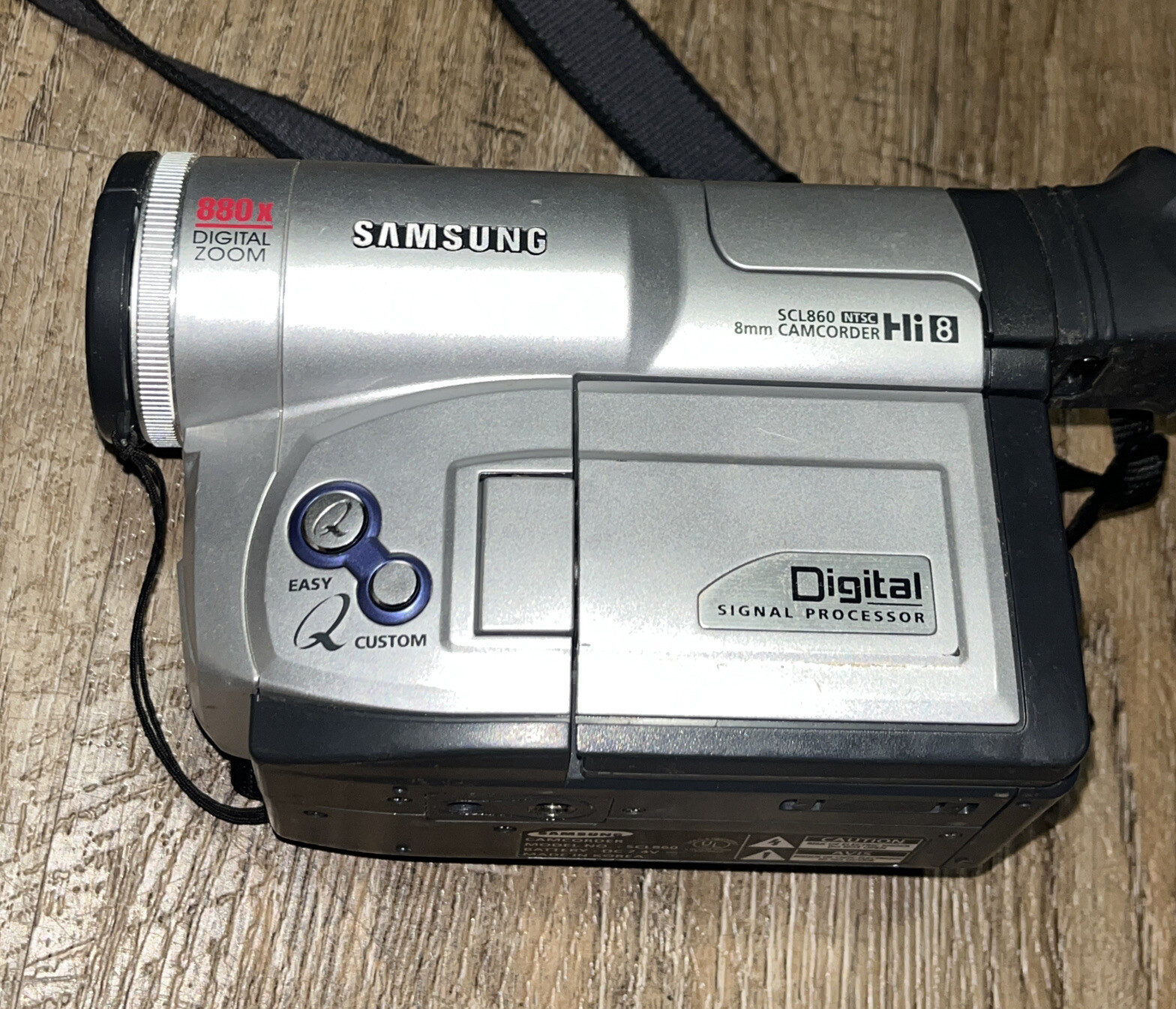 Samsung SCL860 Hi8 Video8 8mm Camcorder Video Tape Record Watch Play Untested eBay