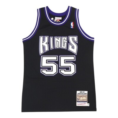 Jason Williams signed 1998-99 Sacramento Kings M&N Authentic Black
